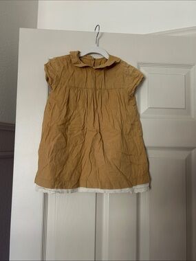 Little Cotton Clothes Peter Pan Collared Dress
